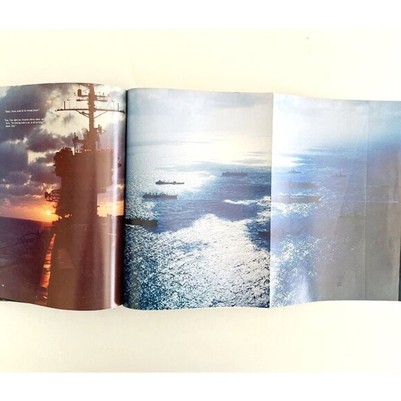 United States Ship America CV-66 1980-81 XL Military Navy HC 1st Edition WHBS - Picture 6 of 7